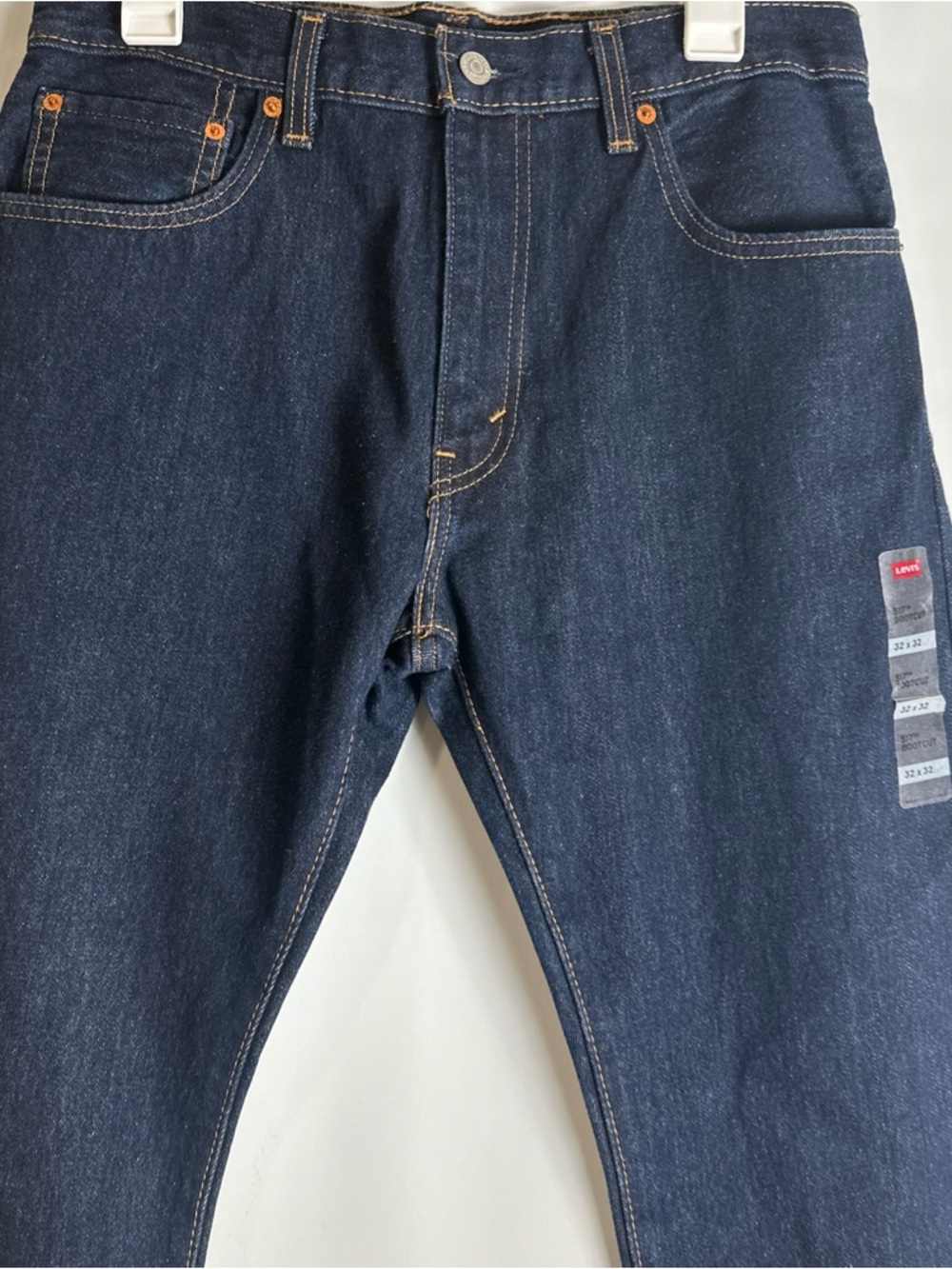 Levi's 517 bootcut Men’s Dark Blue Straight-Leg Jeans